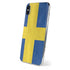 Sweden Flag Distressed iPhone X Skin